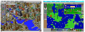SimCity ja SimEarth SimCity ja SimEarth (lähde: Wikipedia)